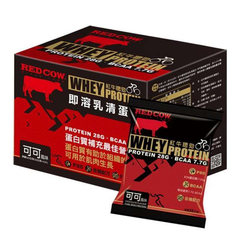 Jual Red Bull Congjin Instant Whey Protein Pack-Cocoa Flavor ...
