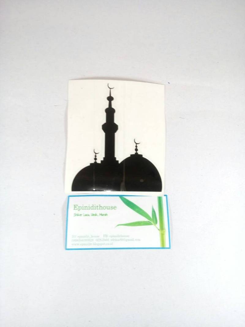 Jual Oem Motif Masjid Dekorasi Tombol Lampu Saklar Wall Sticker