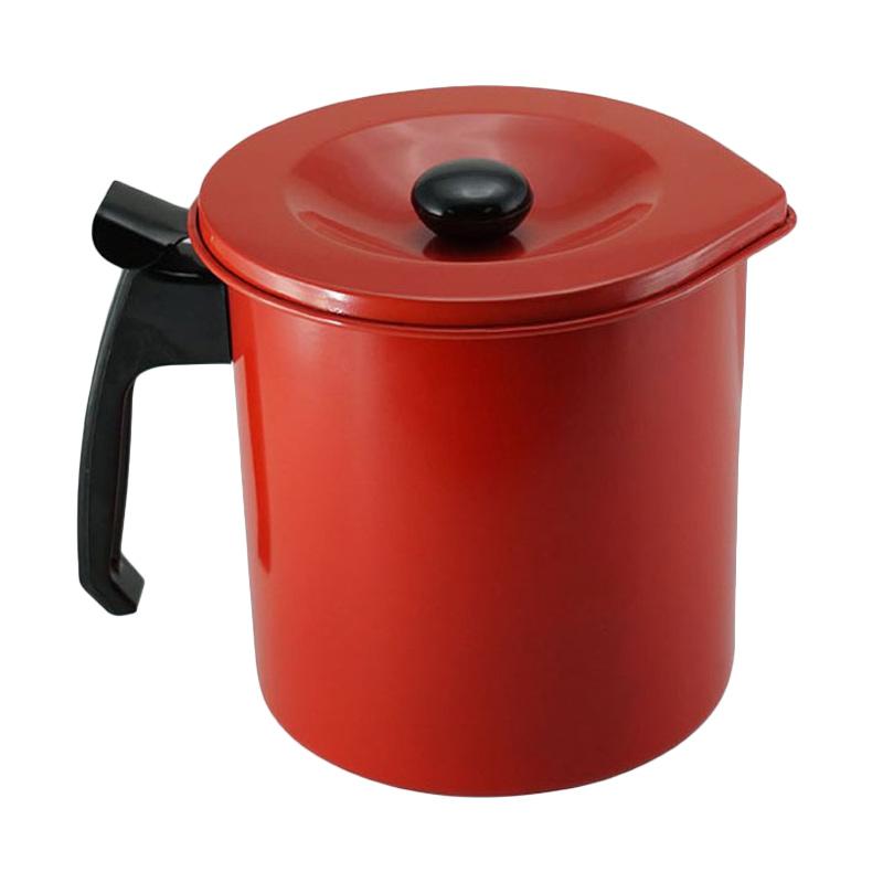 Jual Maspion Kitchen Oil Pot Tempat Minyak Merah 1 5 L Merah