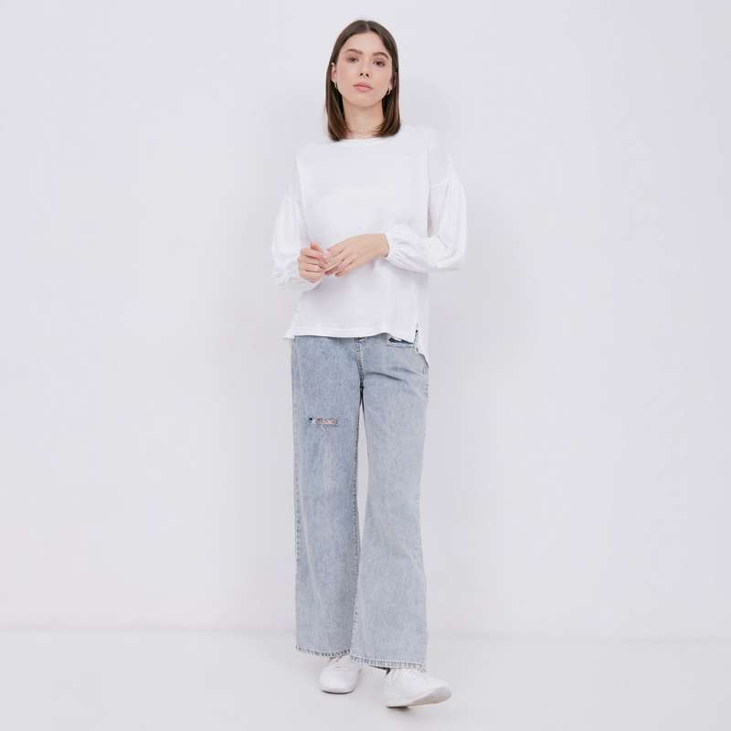 Promo March Tee Long Sleeve White 