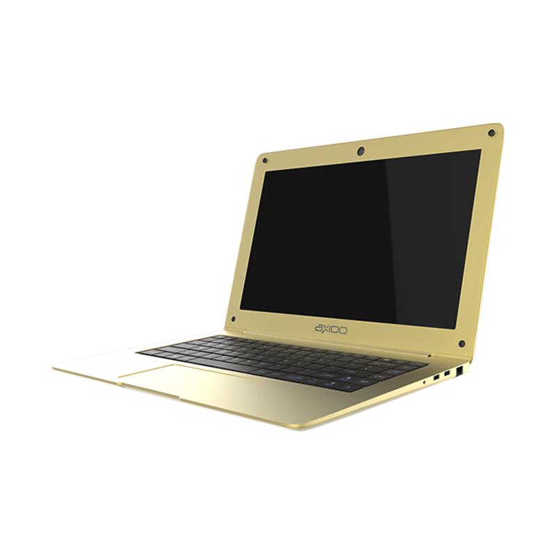 Axioo MyBook 14 Notebook - Gold [Intel Celeron N3350/ 3GB RAM/ 32GB eMMC+500GBHDD/ 14 Inch/ Win10]