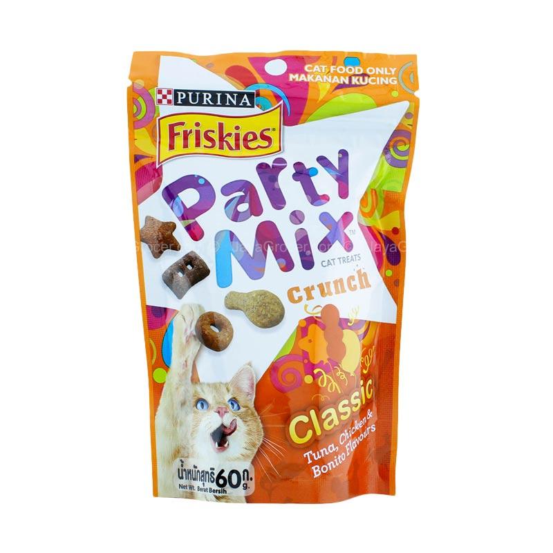 Jual Friskies Party Mix Treat Classic Makanan Kucing [60 g] di 