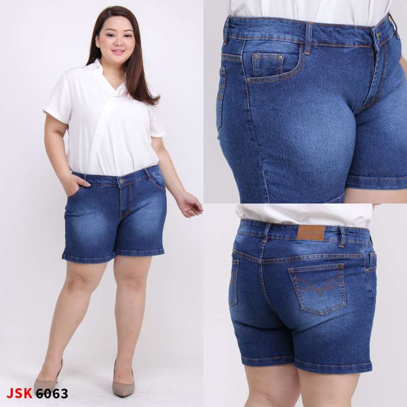 Celana Hotpants Wanita Denim Pendek 