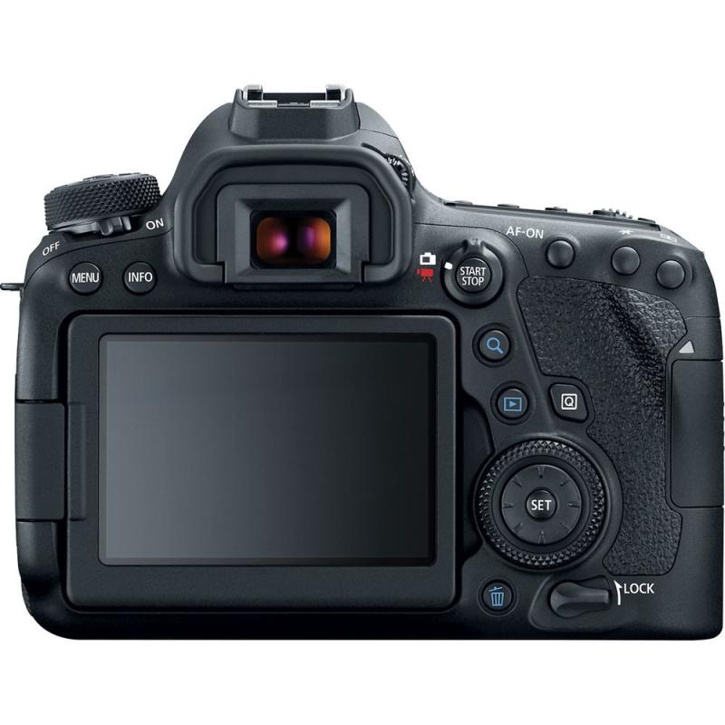 Canon EOS 6D Mark II Kit 24-70mm IS USM Kamera DSLR - Black + Free LCD Screen Guard + Canon Connect Station CS100