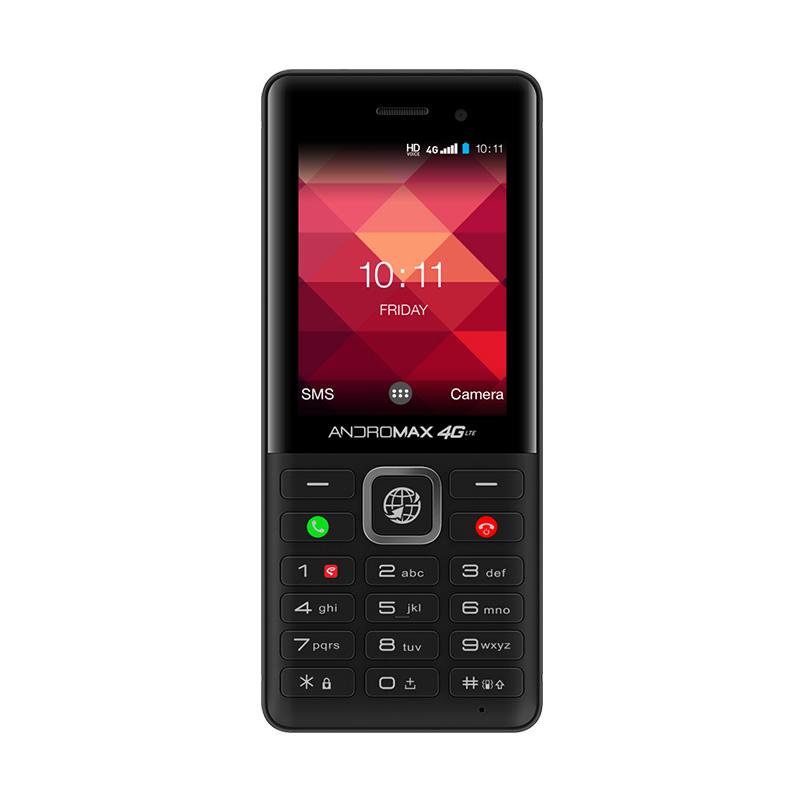 Smartfren Andromax Prime Handphone - Black [4 GB/512 MB/4G LTE/CandyBar]