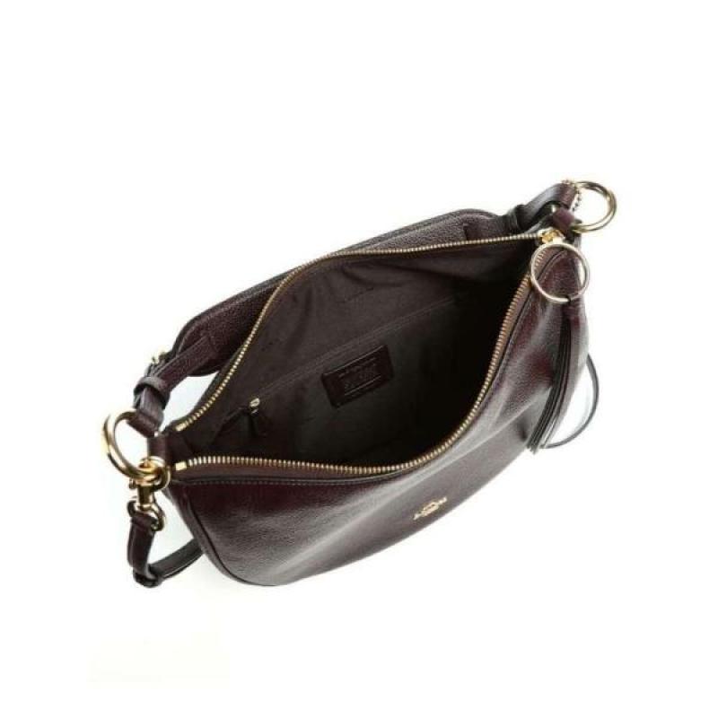 Jual COACH Sutton Hobo Oxblood di Seller Shopatjule