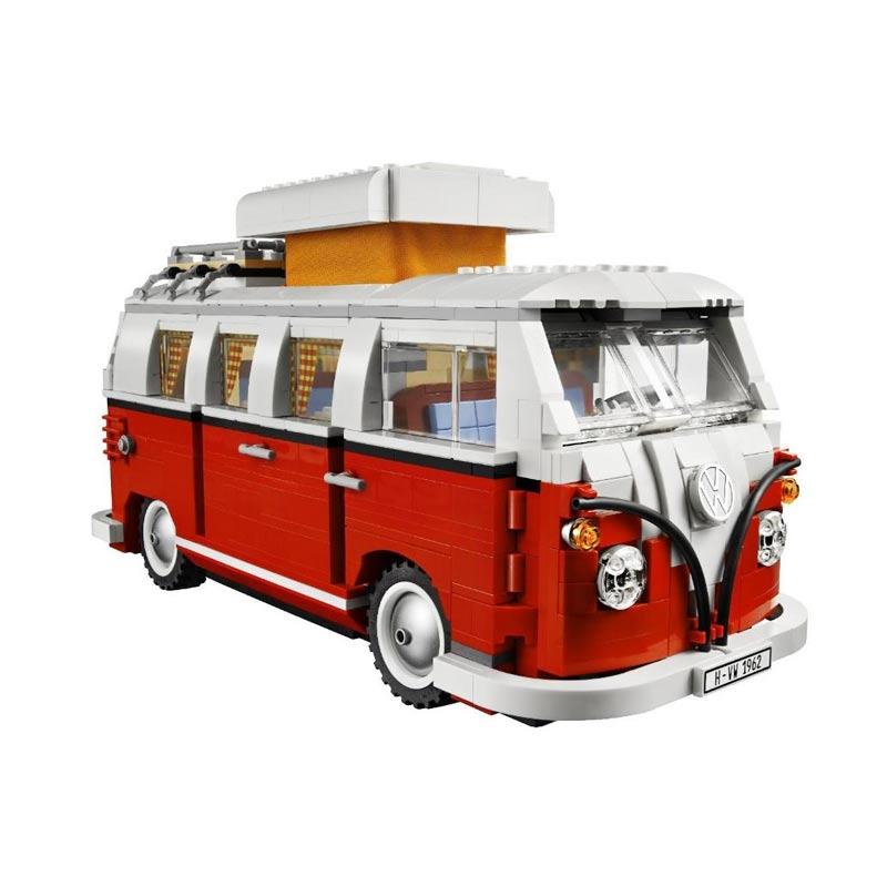 Vw Camper Van >> Lepin 21001 Vw Camper Van Mainan Blok Puzzle Vw Camper Van >> Lepin 21001 Vw Camper Van Mainan Blok Puzzle