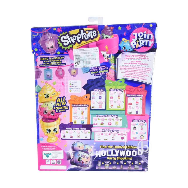 Jual Shopkins Season 7 Join The Party Set E Mainan Anak 12 Pack Online Maret 2021 Blibli Add the super cute series 7 shopkins party 2 pack to your collection! blibli