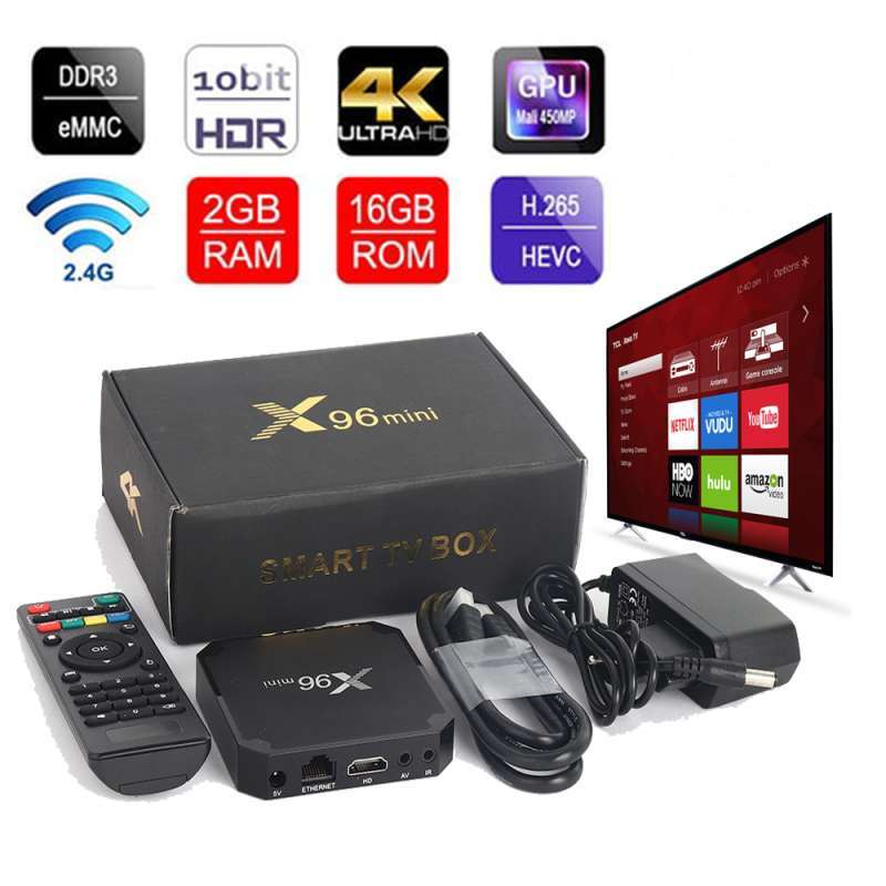 Jual X96 Mini Android Tv Box 9 0 Ram 2g Rom 16g Resolution 4k Tv Box X96mini Hitam Di Seller Sugumart Kota Jakarta Utara Dki Jakarta Blibli