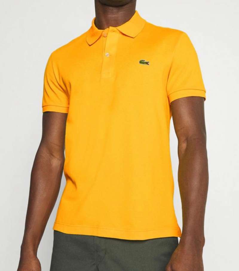 polo lacoste yellow