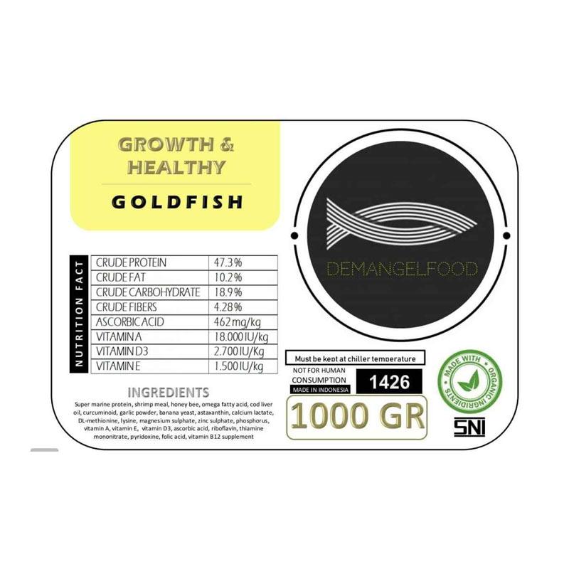 Jual GELFOOD GOLDFISH / MAS KOKI GROWTH AND HEALTHY 1000 GRAM ...