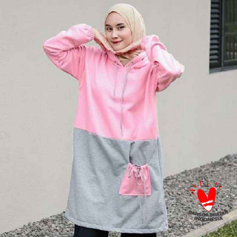 Cardigan hoodie muslimah outlet