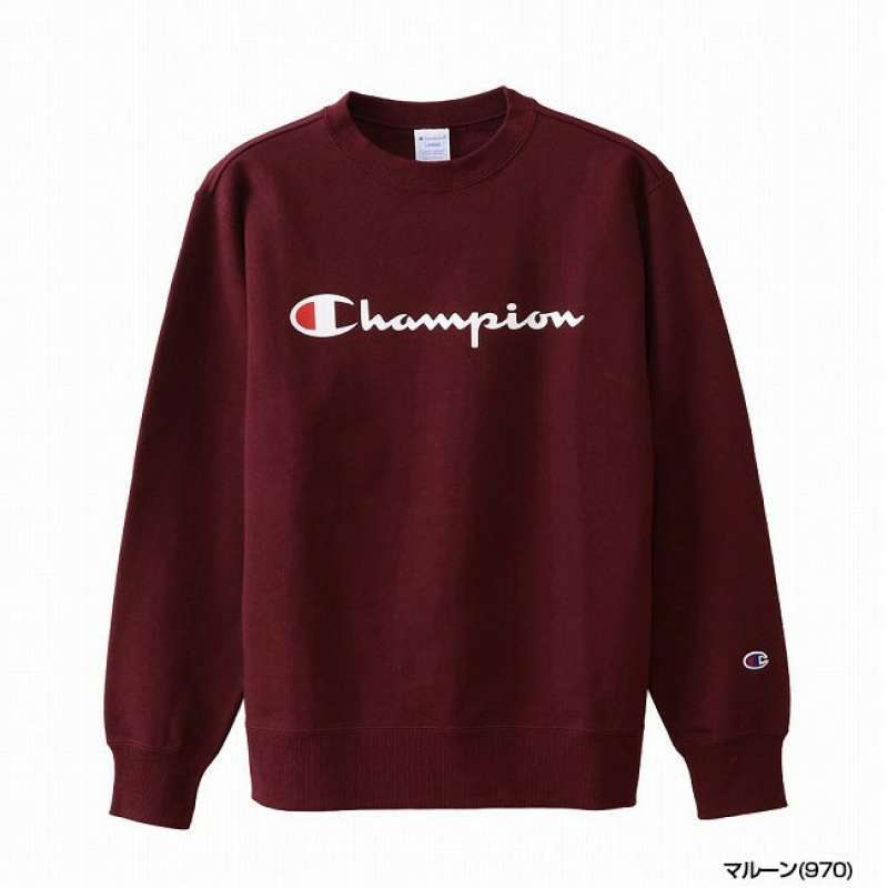 Promo CHAMPION HOODIE ORIGINAL MAROON 
