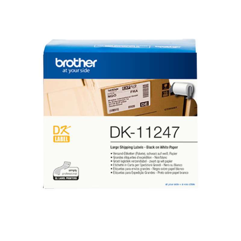 Jual Brother Label Tape DK-11247 Die-Cut Label Roll 103mm x ...