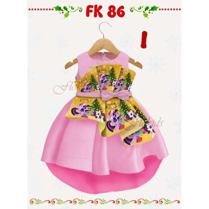Jual 9M-3Y Little Pony Baju Dress Baby 