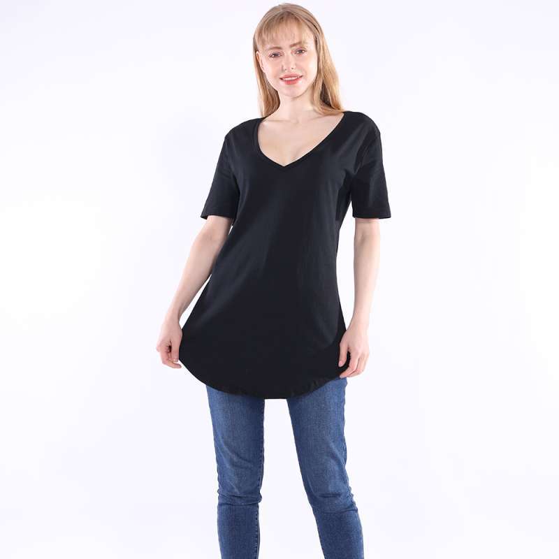 Long Tunics Tee Shirt Dresses Oversized 