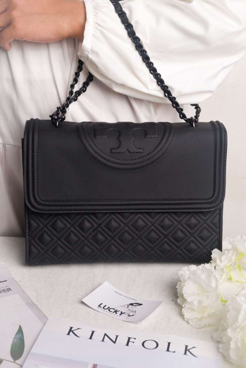 Jual Tory Burch Fleming Small Convertible Bag Black Shoulder Bag Wanita  ORIGINAL Di Seller McOnline Store Kota Jakarta Barat, DKI Jakarta Blibli