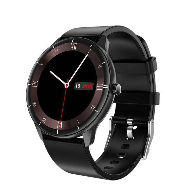 Round dial smartwatch with bluetooth calling clearance