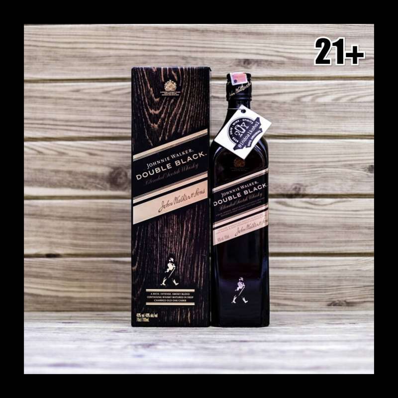 Promo Johnnie Walker Double Black Label 700ml - Scotch Whisky ...