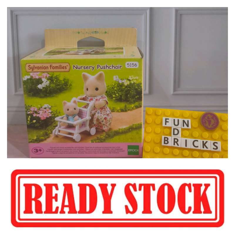 Sylvanian clearance families pushchair