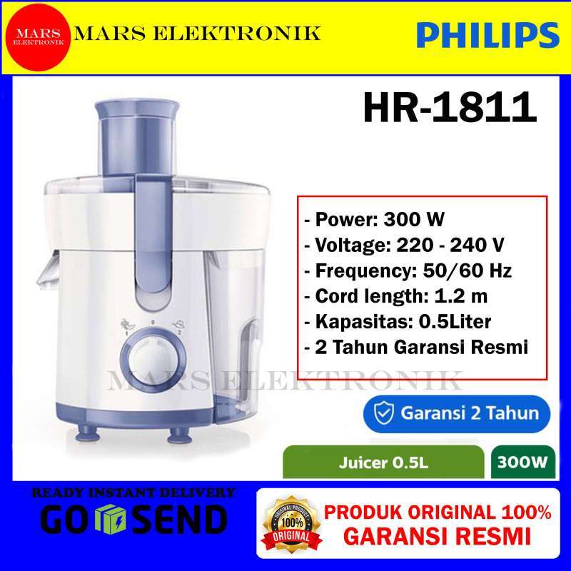 Juicer philips hr1811 shop