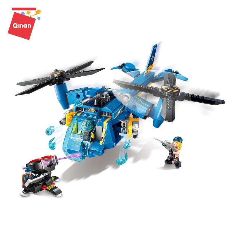 Promo Mainan Anak Lego Block Qman aq001 07 2709 bx the high tech