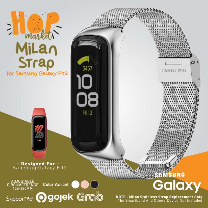 Promo Mijobs Milan Strap Stainless Steel For Samsung Galaxy Fit2 fit 2 Tali Jam Wrist Band Magnetic Diskon 14 Di Seller Hop Market Official Store Duri Kosambi Kota Jakarta Barat Blibli