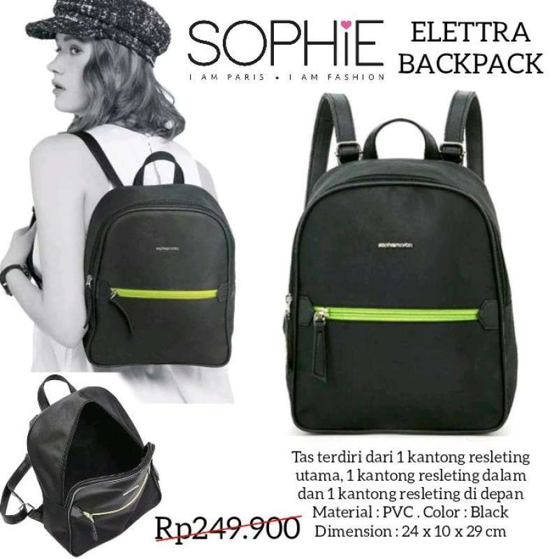 Jual TAS ELETTRA BACKPACK SOPHIE MARTIN PARIS PROMO di Seller