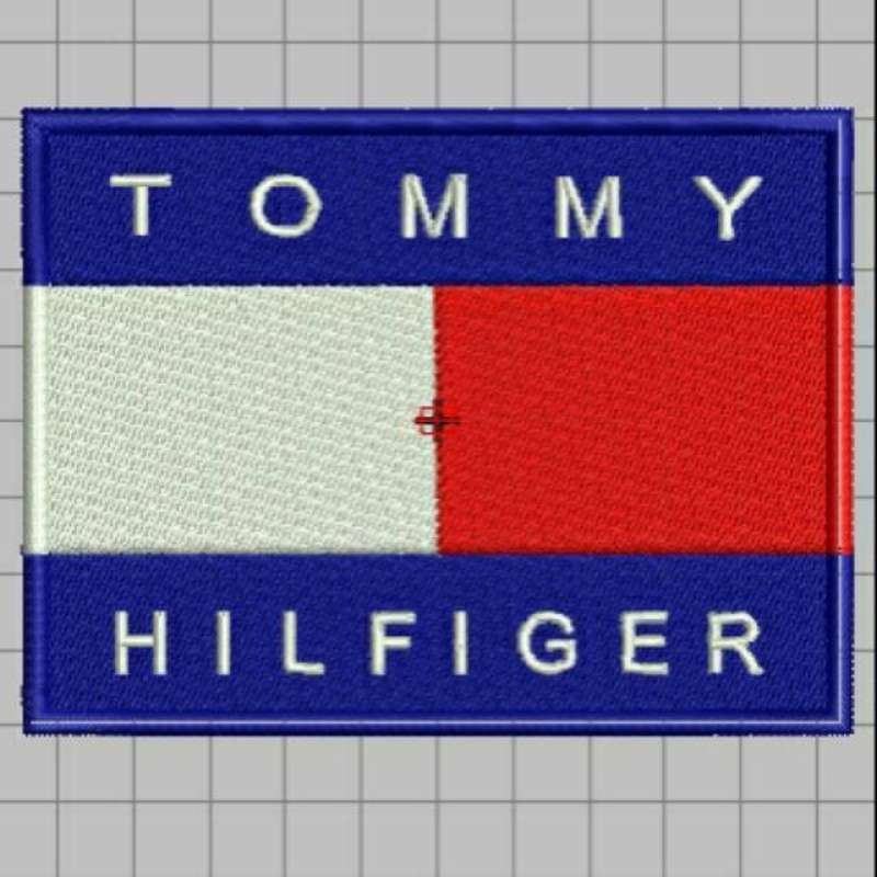 Tommy hilfiger patch logo discount