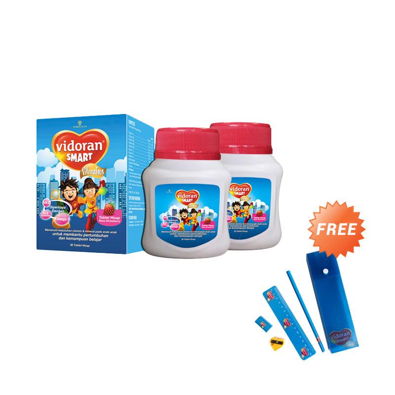 Jual Vidoran Smart Strawberry Tablet Multivitamin 30 Tablet 2 Pcs Free Tempat Pensil Online Februari 2021 Blibli Street smart kid overcome the situation with smart reply. vidoran smart strawberry tablet multivitamin 30 tablet 2 pcs free tempat pensil