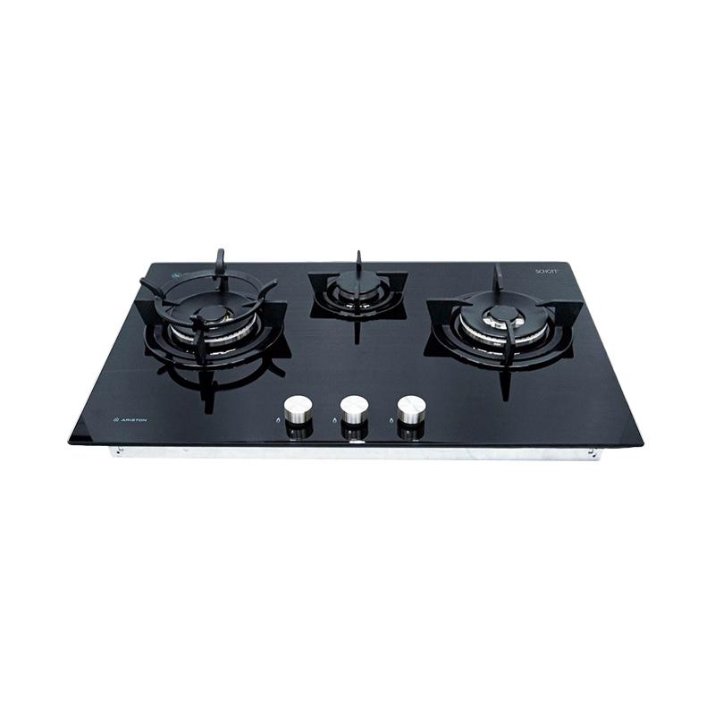 Jual Ariston Dd 863 2w1 A Bk I High Power Gas Hob Kompor Gas 3