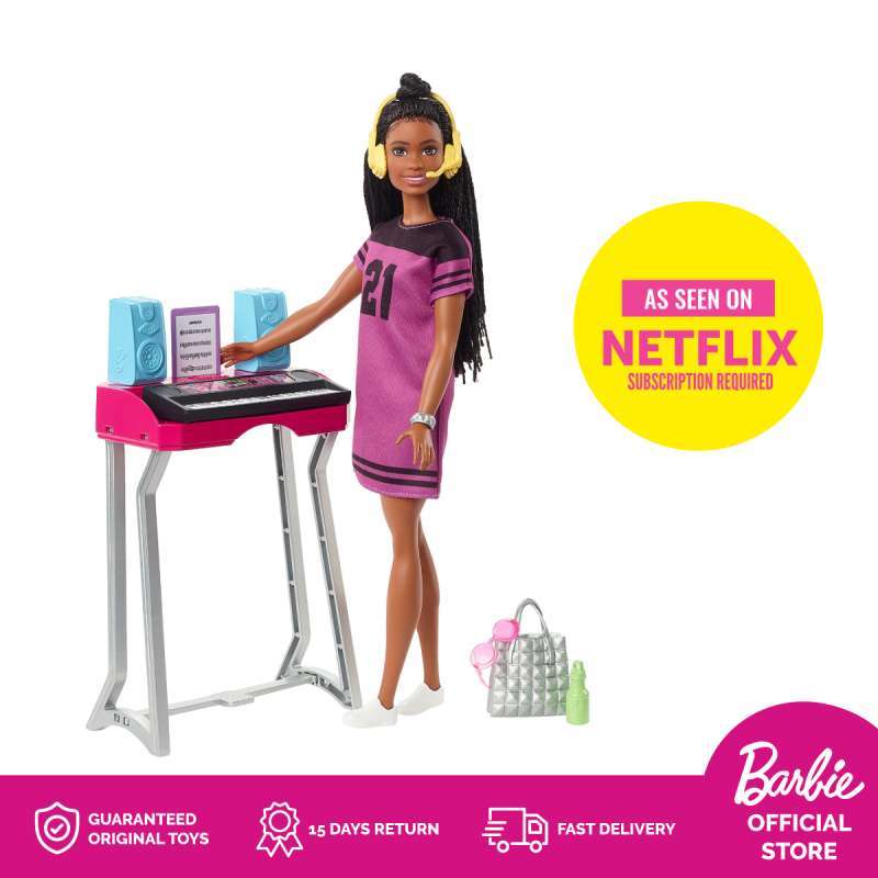 Barbie hotsell music studio