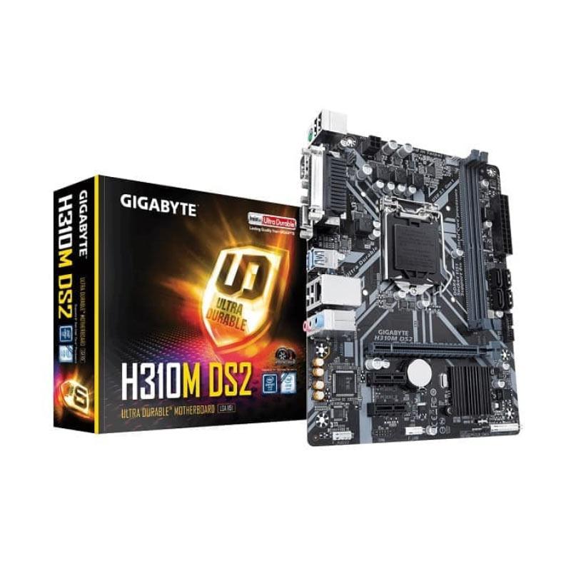 Gigabyte H310M DS2 Motherboard [Socket 1151/ DDR4/ Micro ATX/ D-Sub]