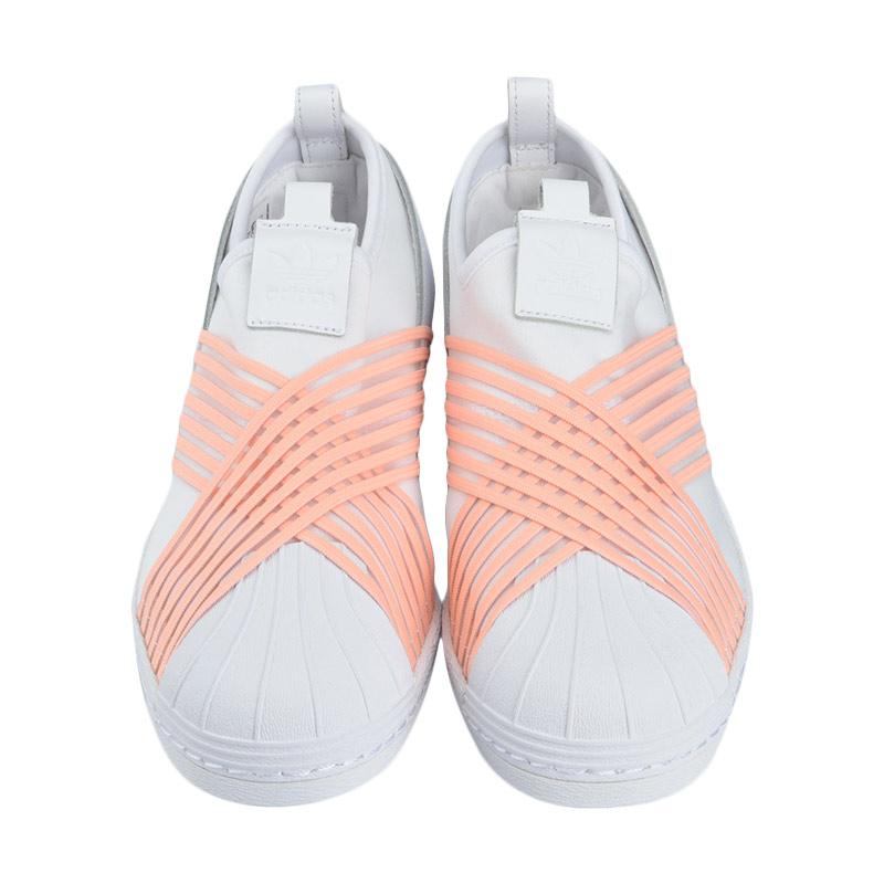Jual adidas Originals Women Superstar Slip On Shoes Sepatu Olahraga Wanita  - White/Clear orange [D96704] - 4 di Seller adidas Sports Official Store -  Gudang Blibli | Blibli