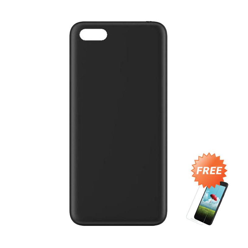 Jual Oem Slim Softcase Casing For Huawei Y5 Prime 2018 Hitam Solid Free Tempered Glass Online Desember 2020 Blibli