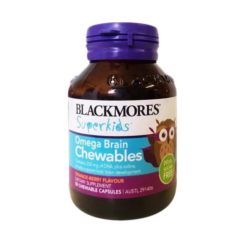 Blackmores superkids omega shop brain 50 chewables
