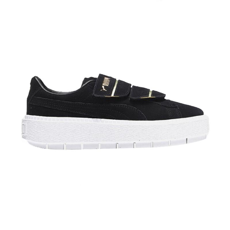 Jual PUMA Platform Trace Strap Sneakers Shoes Wanita 36 Broken
