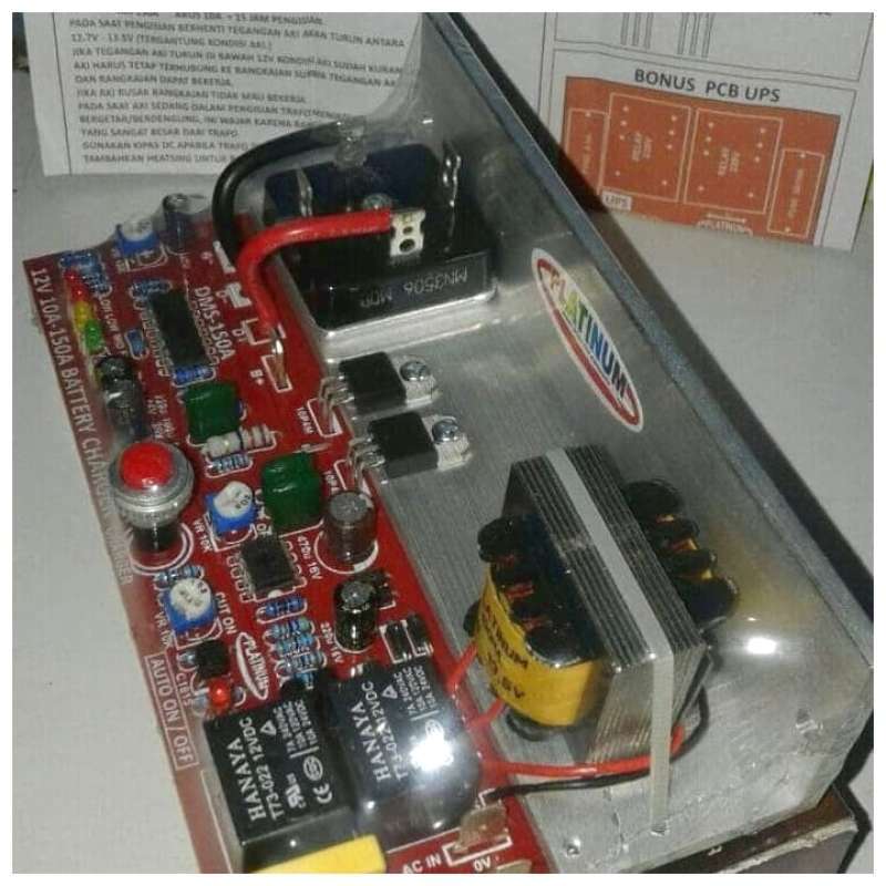 Jual Jual Kit Charger Aki Otomatis Dms 150A Platinum Bonus ...