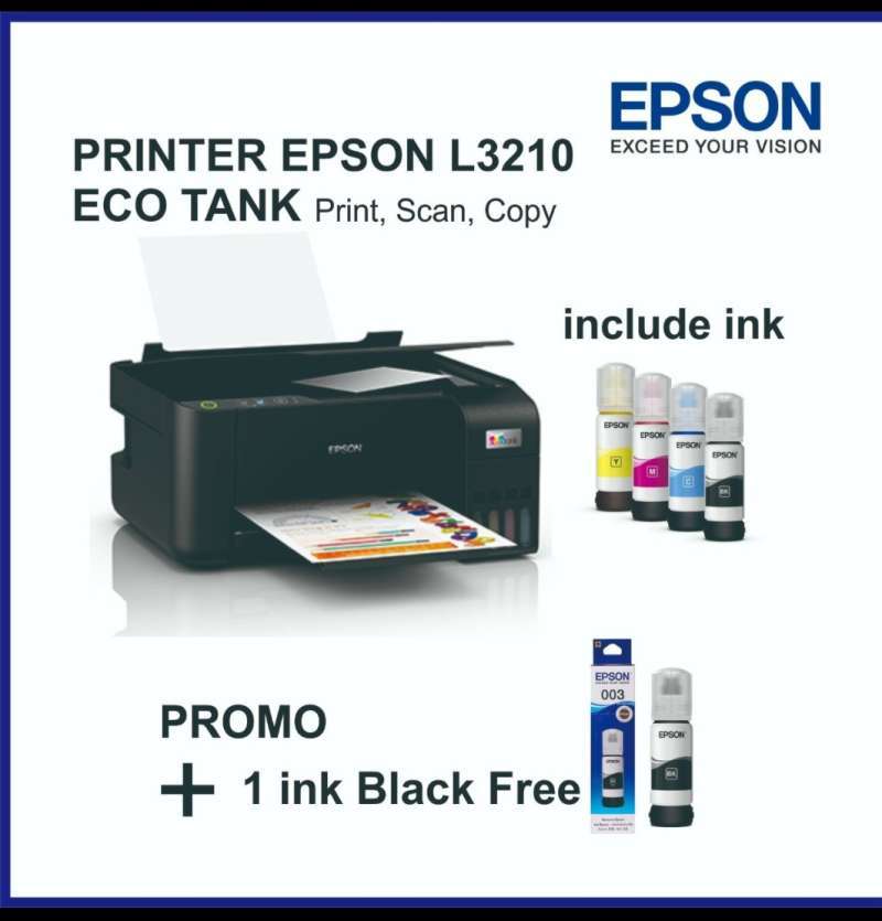 Promo Printer Epson L3210 all in one 