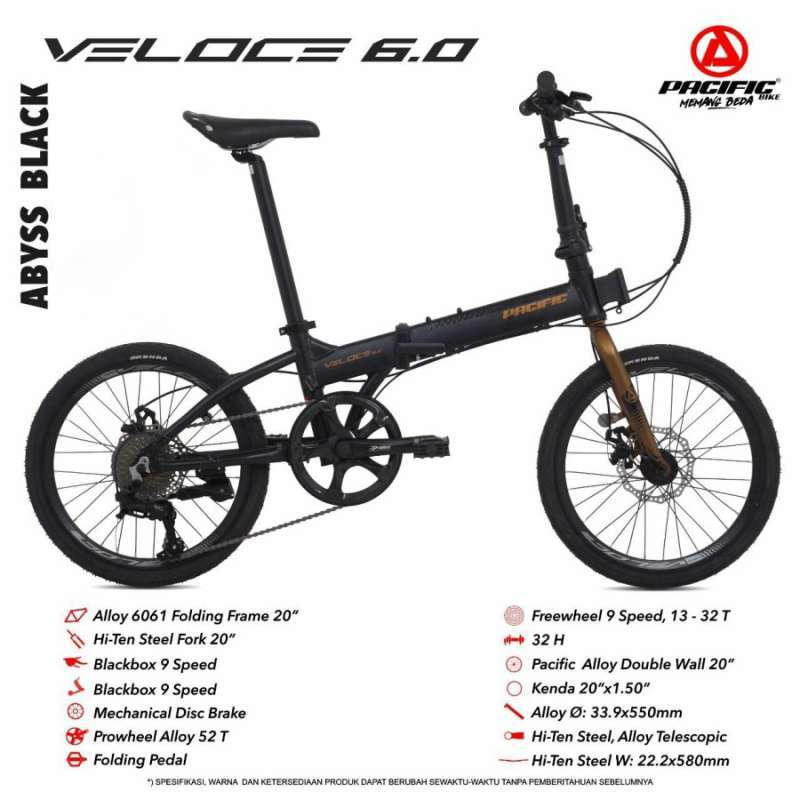 Dahon yuki hotsell spesifikasi