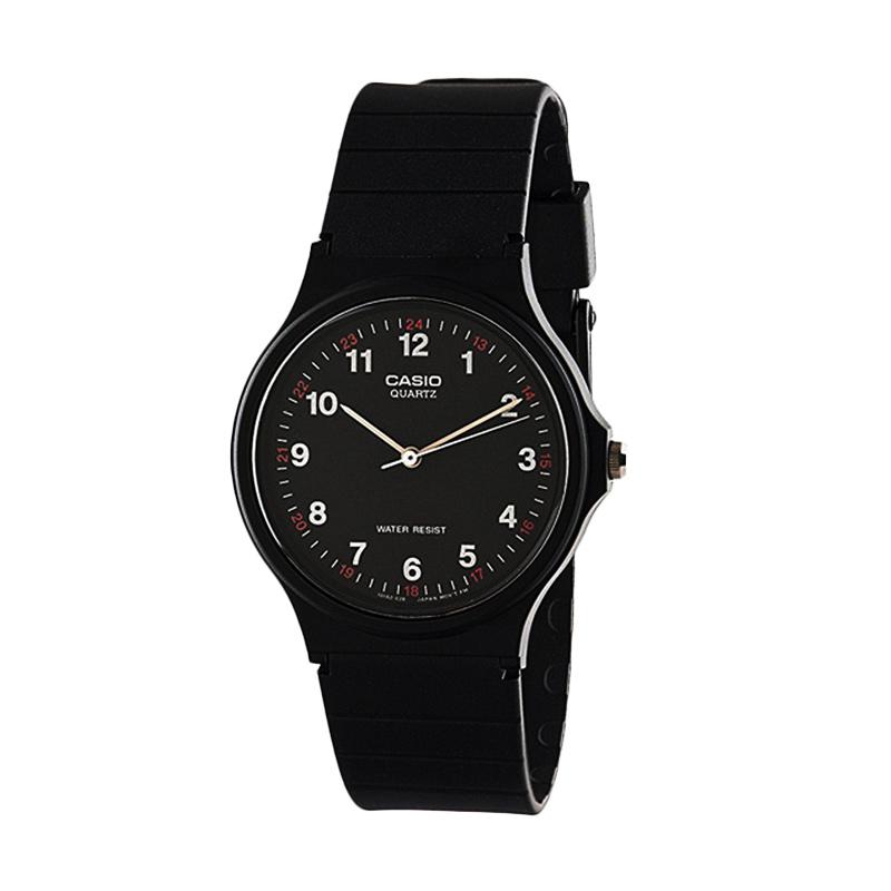 Jual Casio Mq 24 1bldf Analog Jam Tangan Unisex Hitam Original Online Desember 2020 Blibli