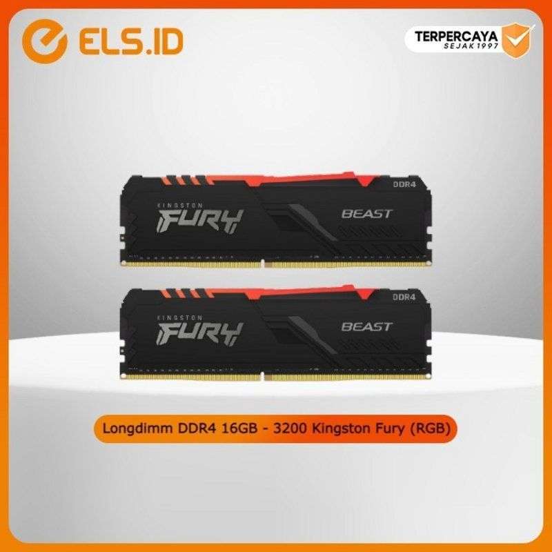 Promo RAM DDR4 16GB - 3200 Kingston 