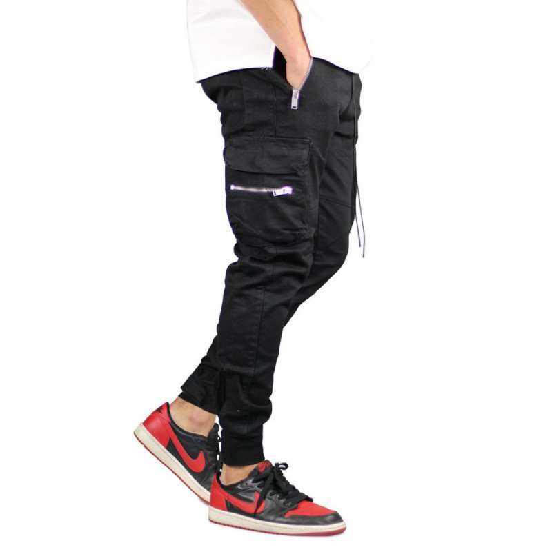 Jual Hyper Denim Black Combat Pants 