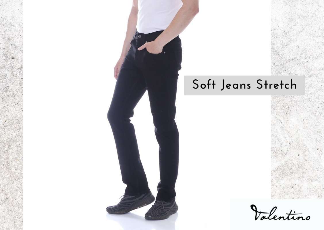 Promo Valentino Jeans Stretch Celana Panjang Denim Hitam di Seller  VALENTINOJEANS - Kota Jakarta Utara, DKI Jakarta | Blibli