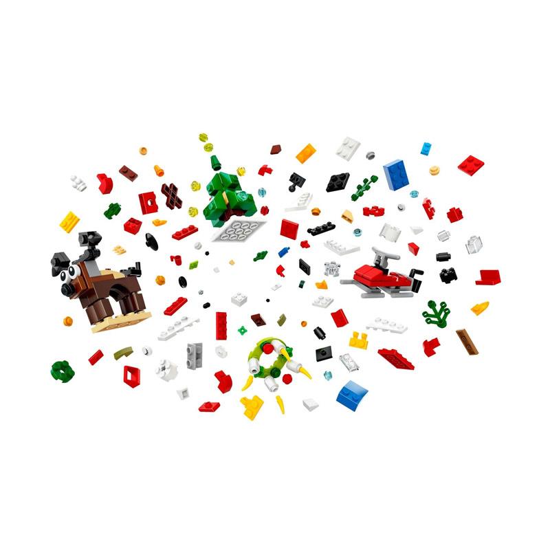 lego christmas build up