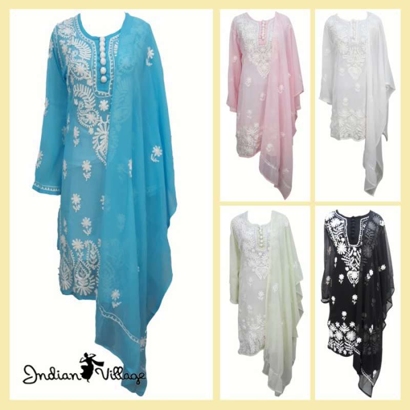 FREE ONGKIR Baju Tunik Dori Kurti India 