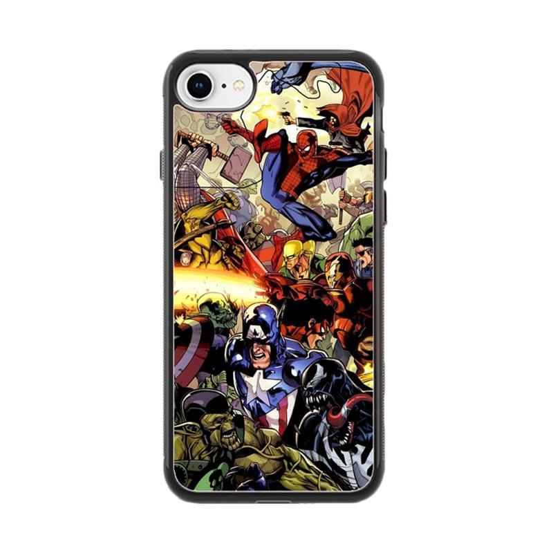 Acc Hp Marvel Wallpaper L0398 Custome Casing For Iphone 8