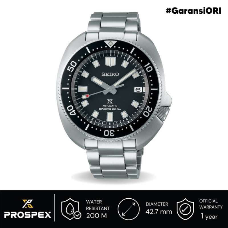 Promo Jam Tangan Pria Seiko Prospex Turtle SPB151J1 Captain Willard 1970  Recreation Original di Seller Seiko Official Store - Kota Jakarta Pusat,  DKI Jakarta | Blibli
