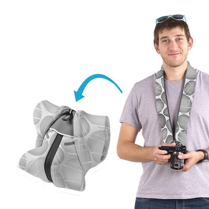 Miggo Pebble Road Padded Camera Strap and Wrap for CSC