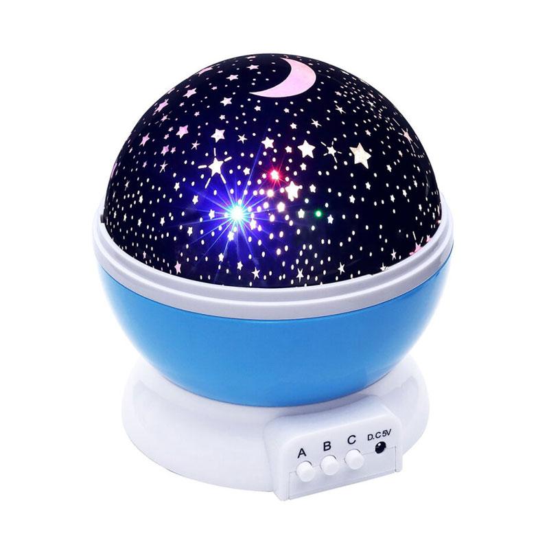 brelong star light rotating projector lamp for kids bedroom dc 5v